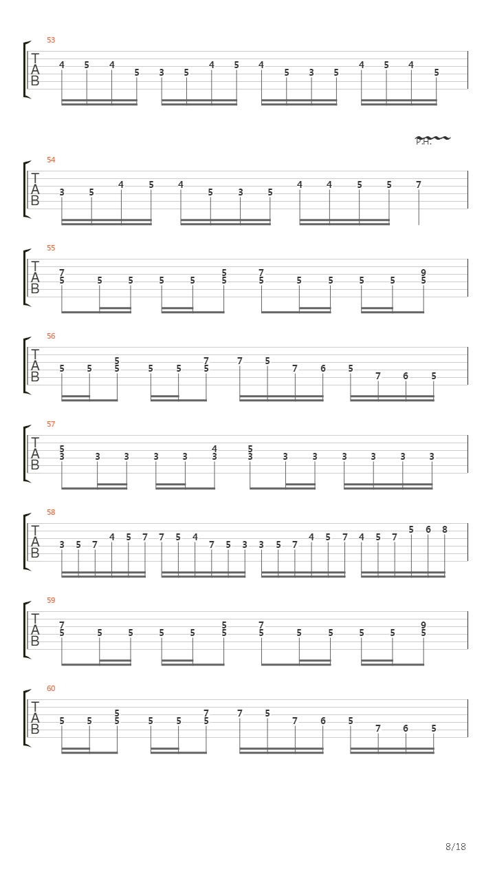 The Veldt吉他谱