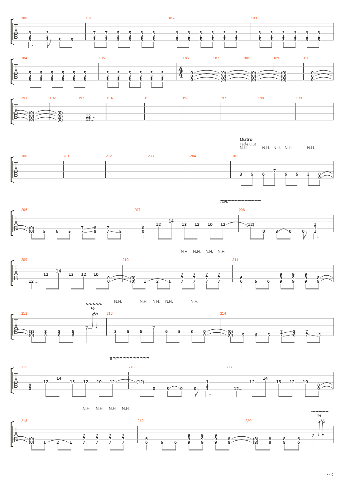 Backdoor Epoque吉他谱