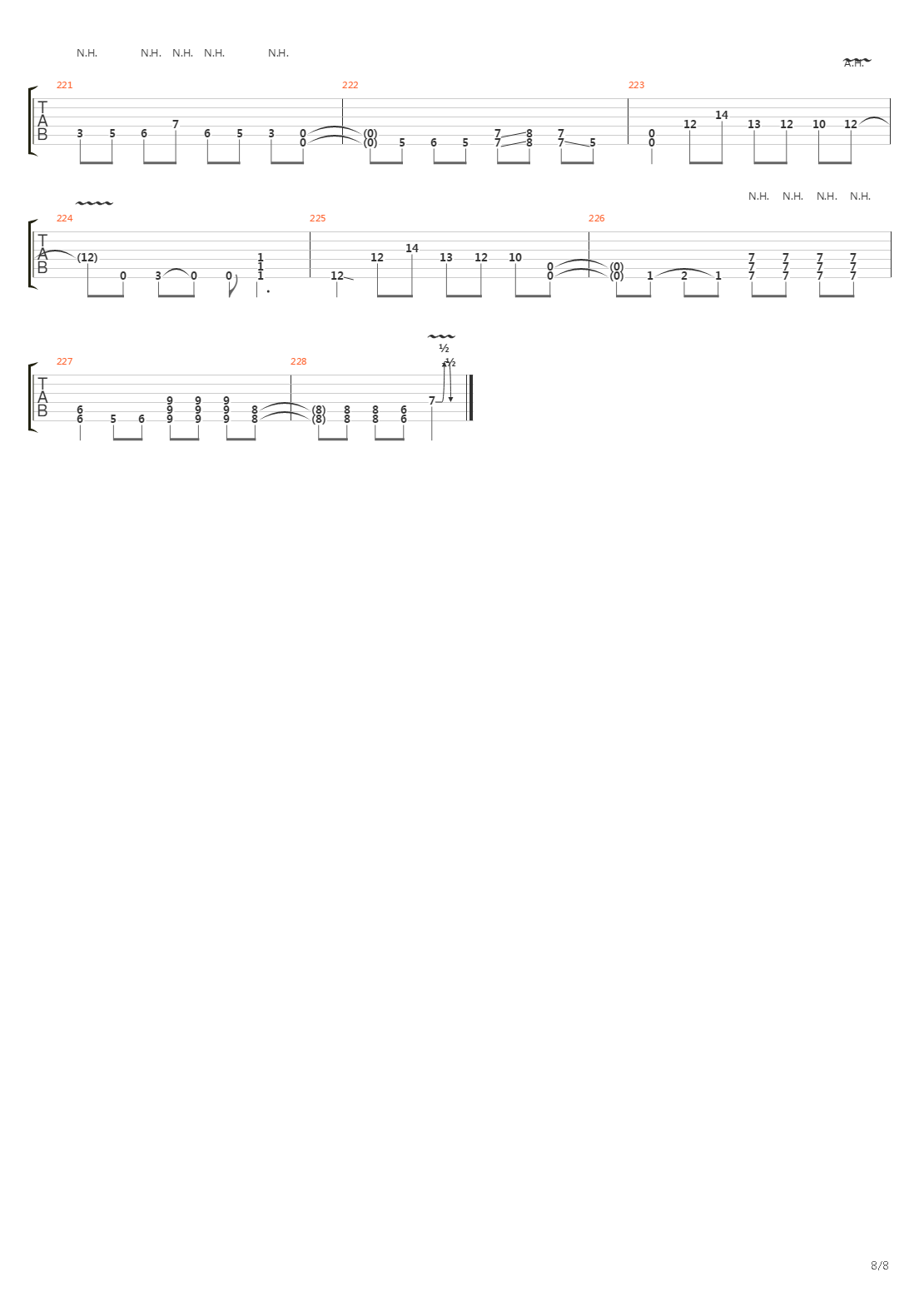 Backdoor Epoque吉他谱