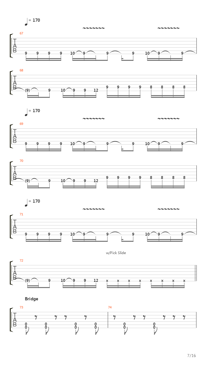 Backdoor Epoque吉他谱