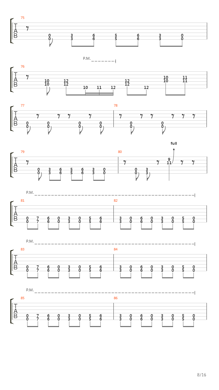 Backdoor Epoque吉他谱