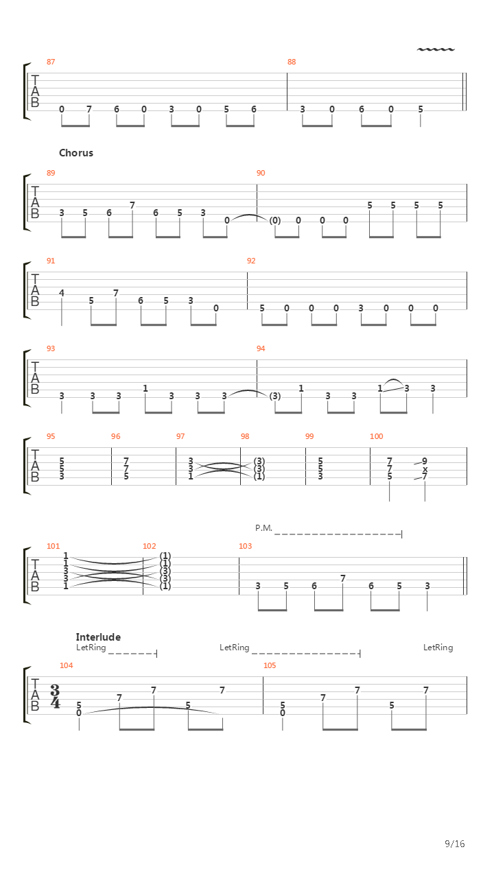 Backdoor Epoque吉他谱