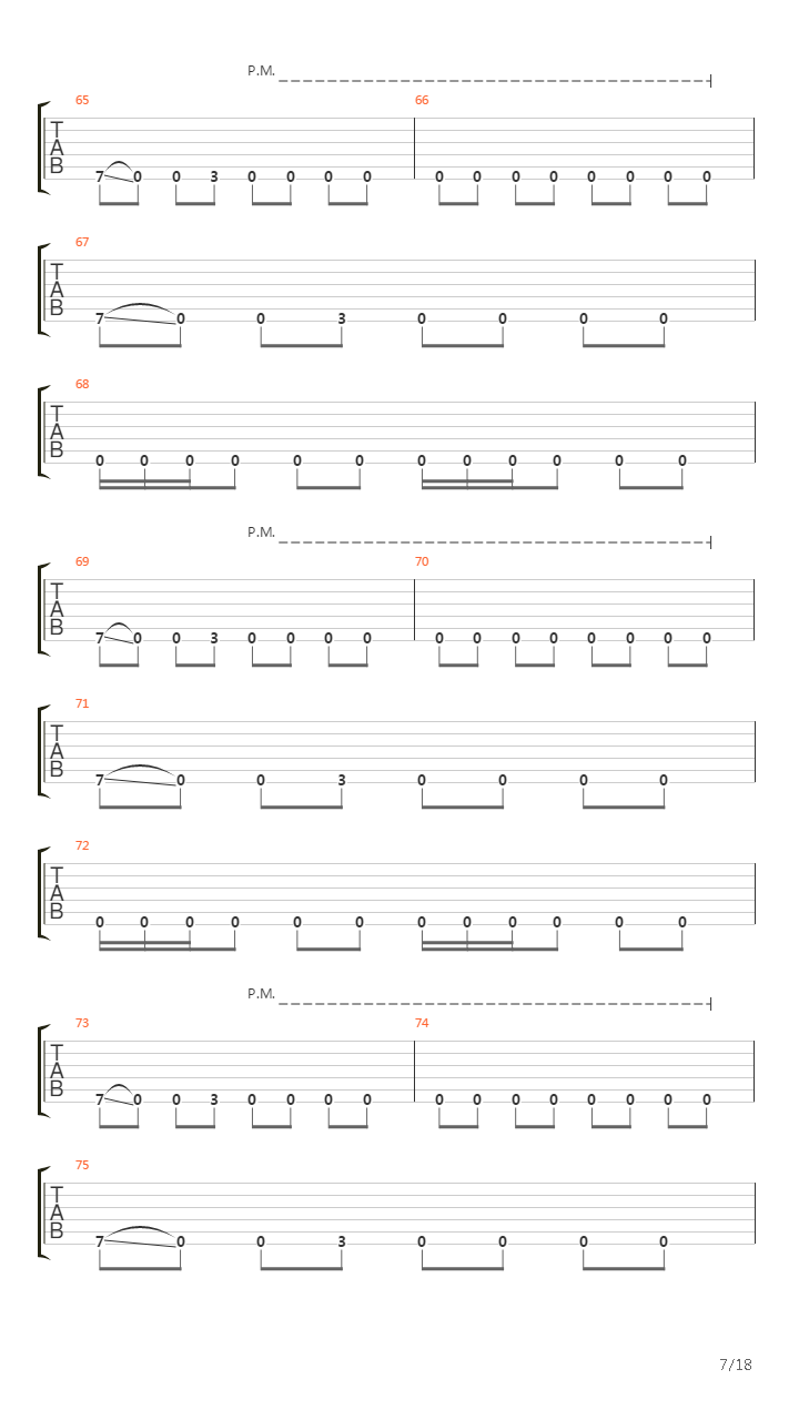 Inanimate吉他谱