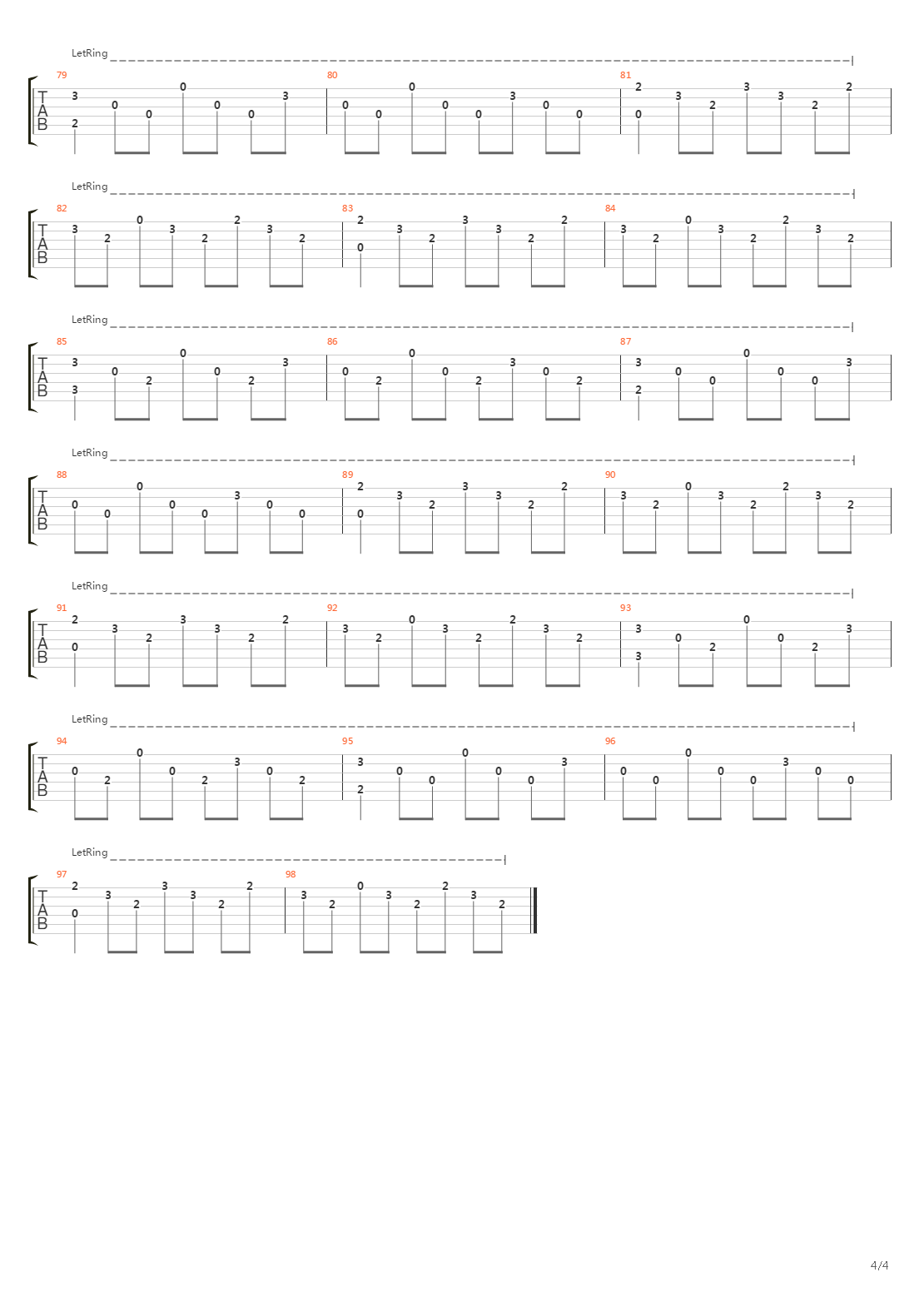 Pike 18 - Track 3吉他谱