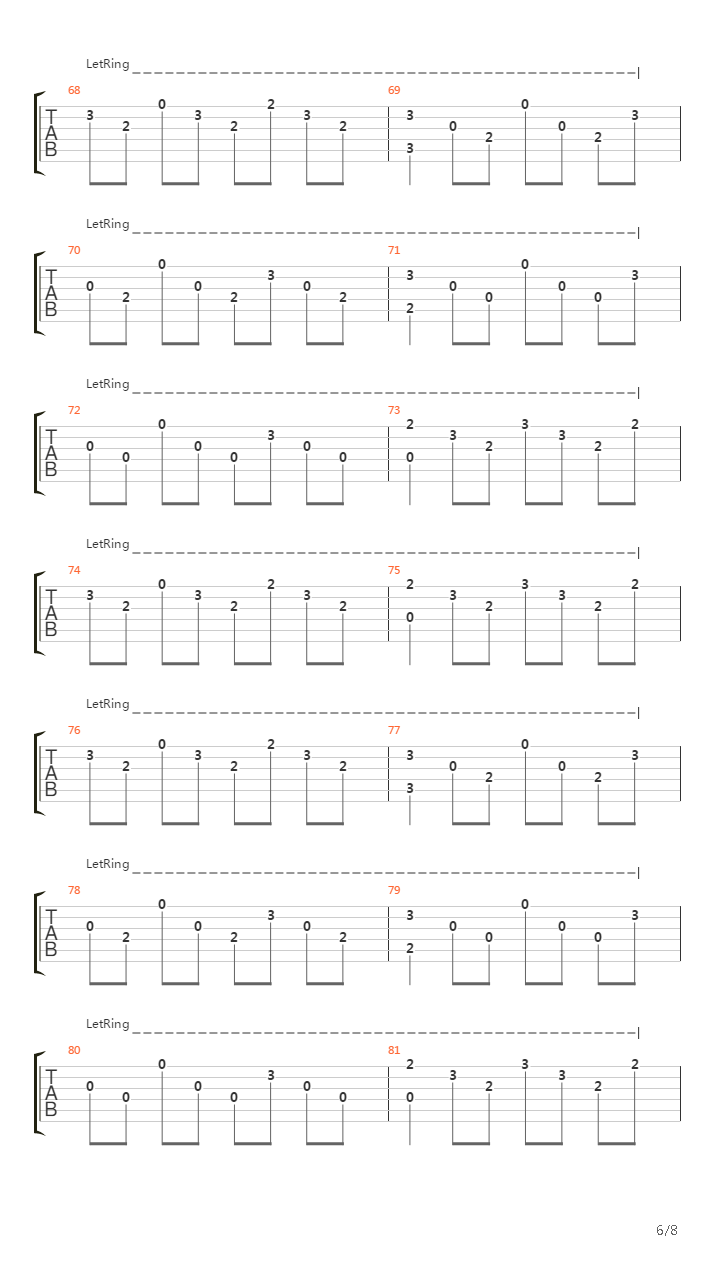 Pike 18 - Track 3吉他谱