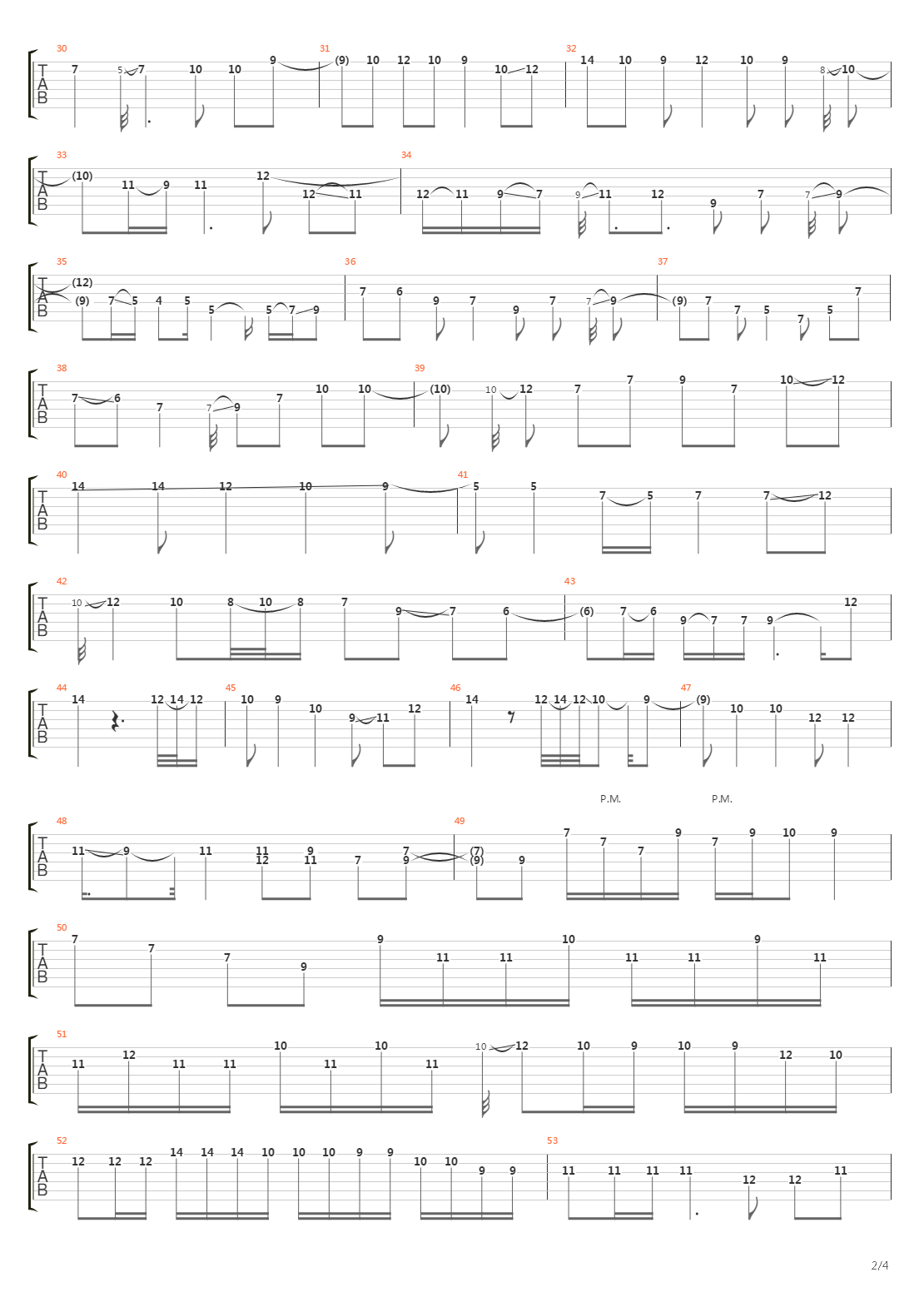 Pike 18 - Track 4吉他谱