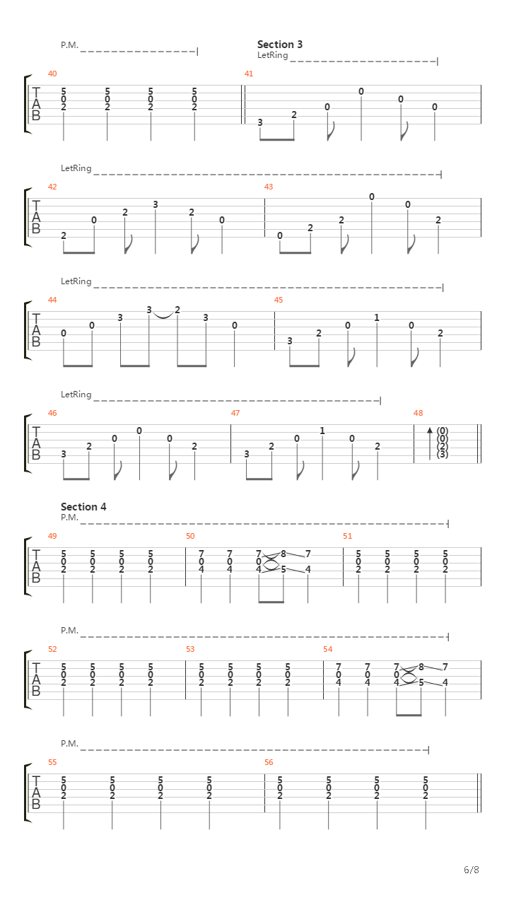 Pike 18 - Track 5吉他谱