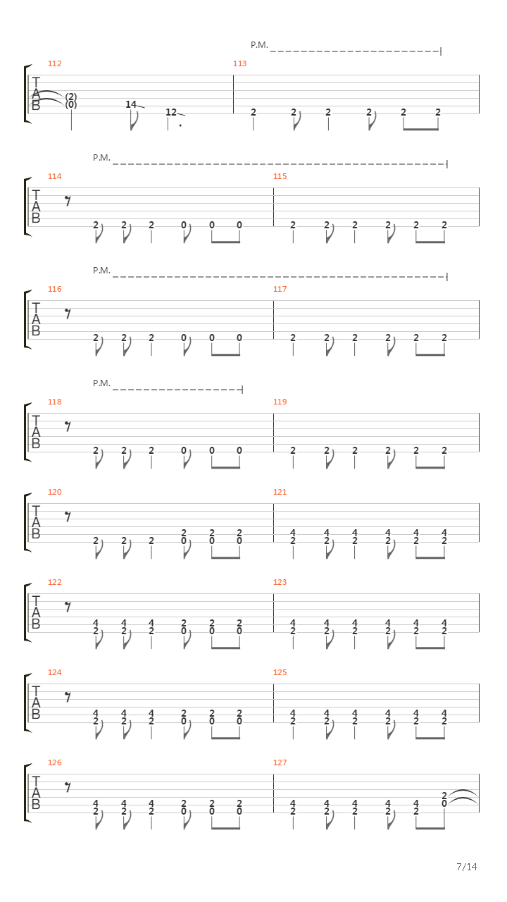 Pike 76 - Track 2吉他谱