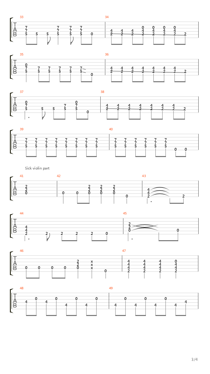 Straight No Chaser吉他谱