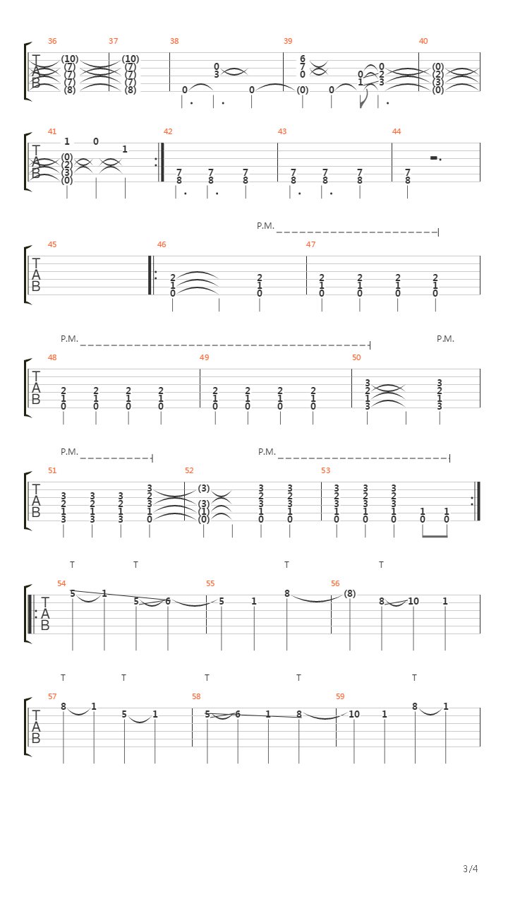 Linger吉他谱
