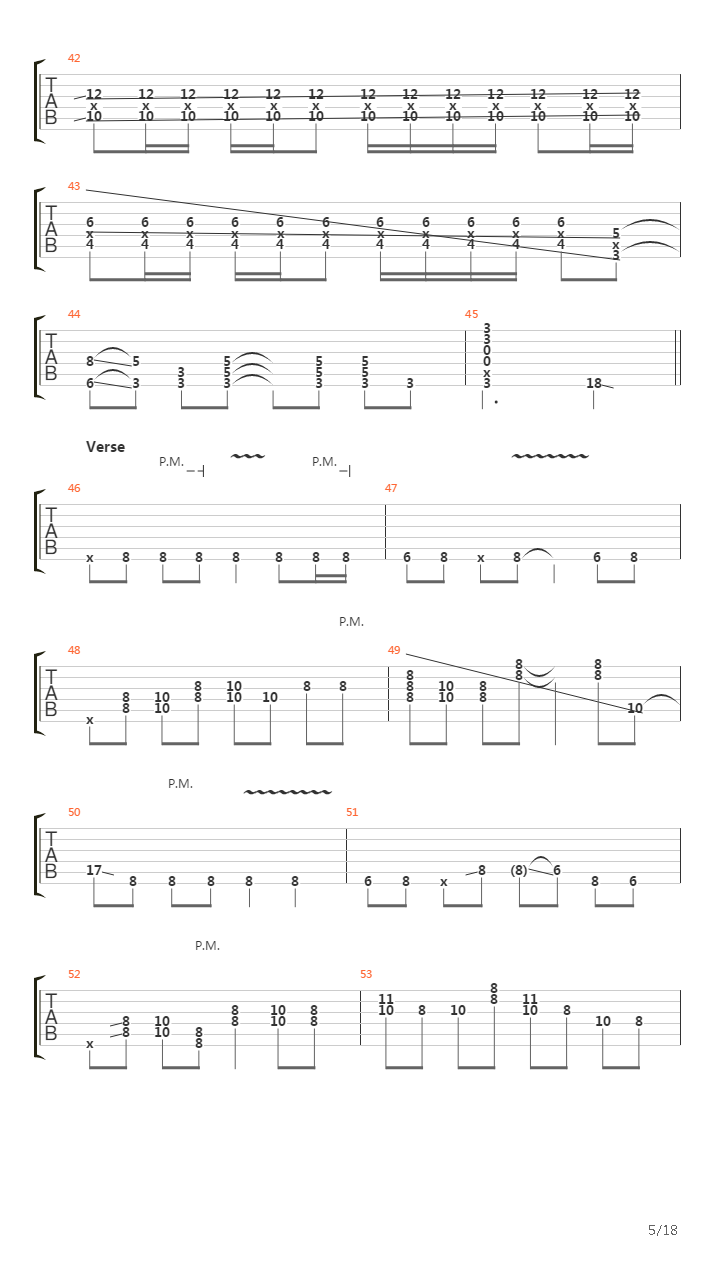 Avenida Revolucion吉他谱