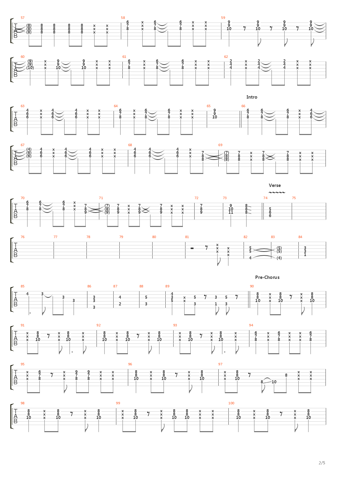 Connect吉他谱