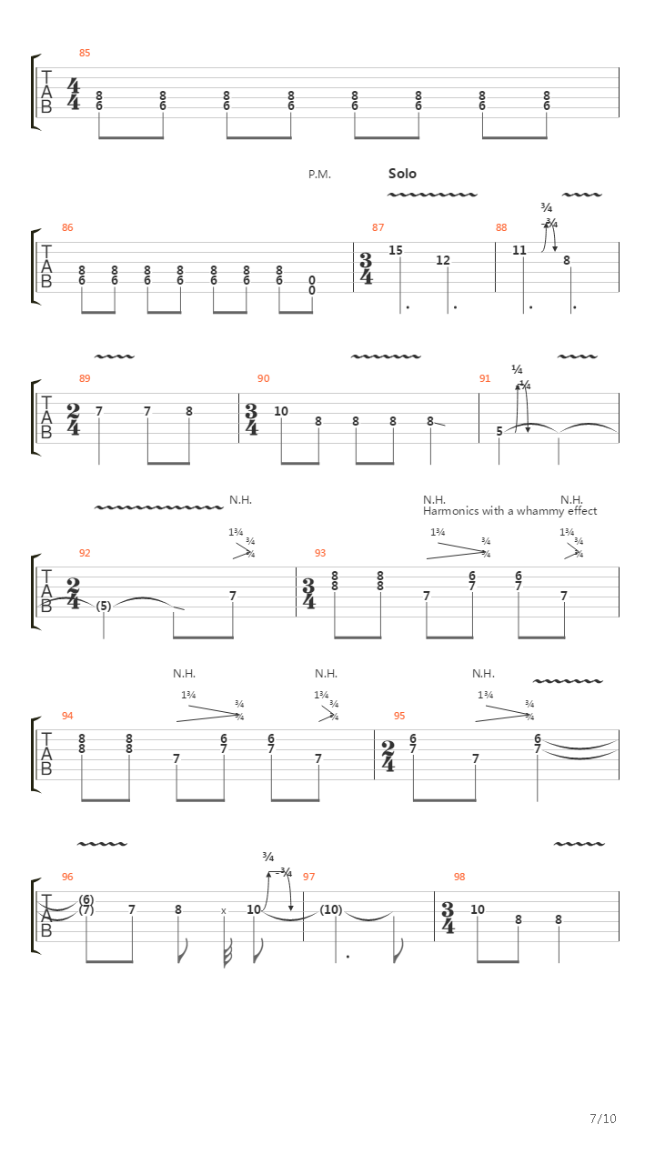 Eraser吉他谱