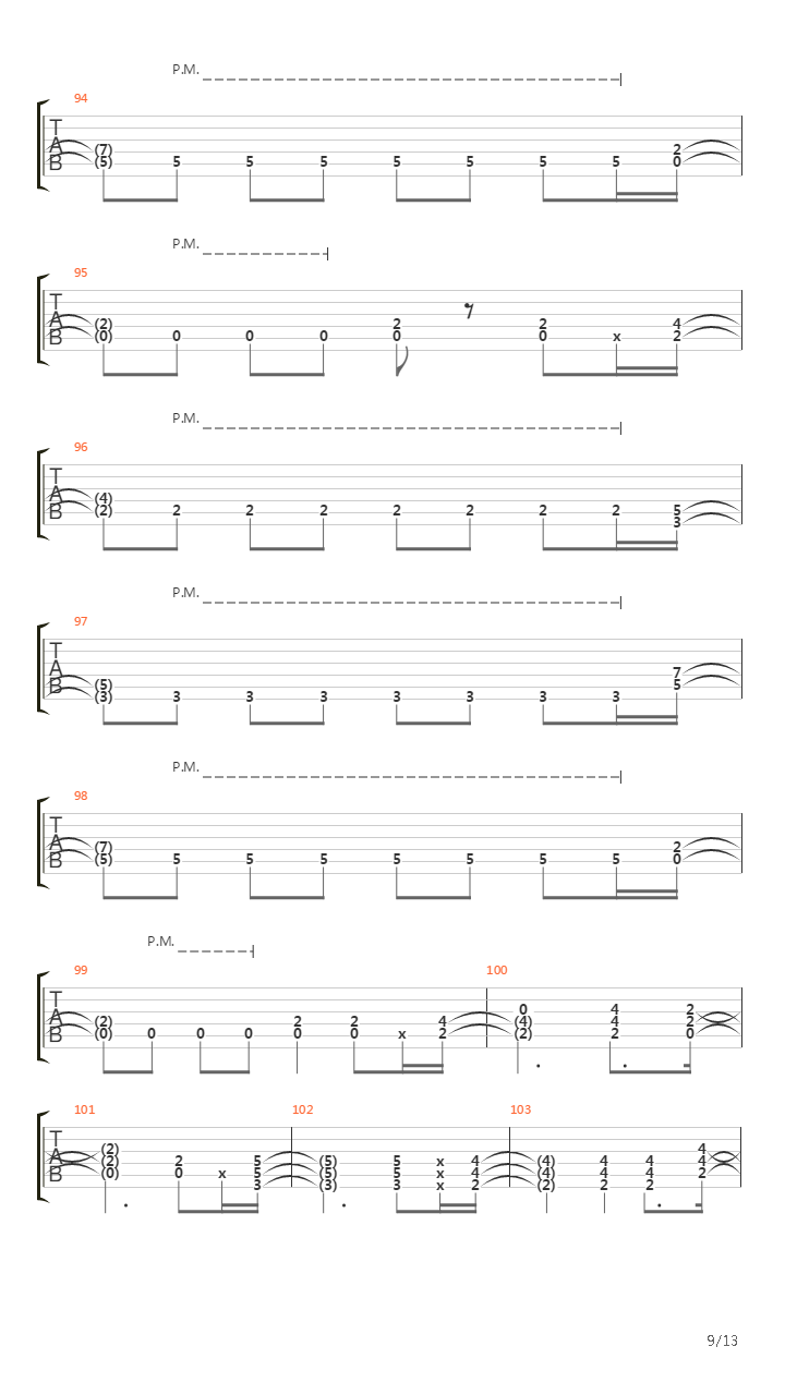 Onkalo吉他谱