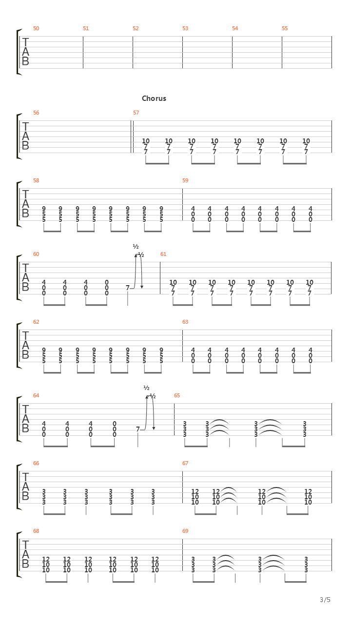 Dive吉他谱