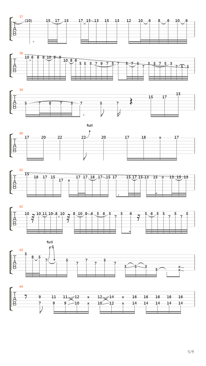 Cataclysmic吉他谱