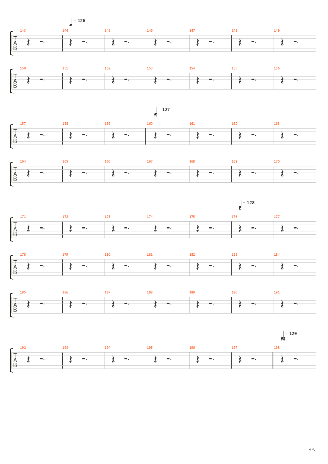 Run Of The Mill吉他谱