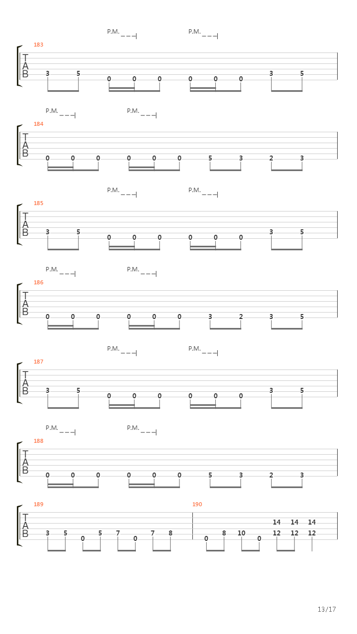 Into The Black Wide Open吉他谱