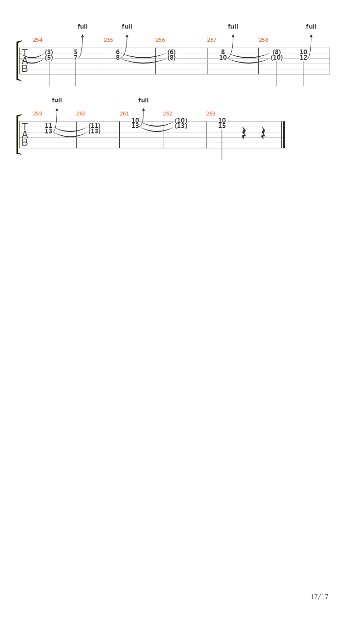 Into The Black Wide Open吉他谱