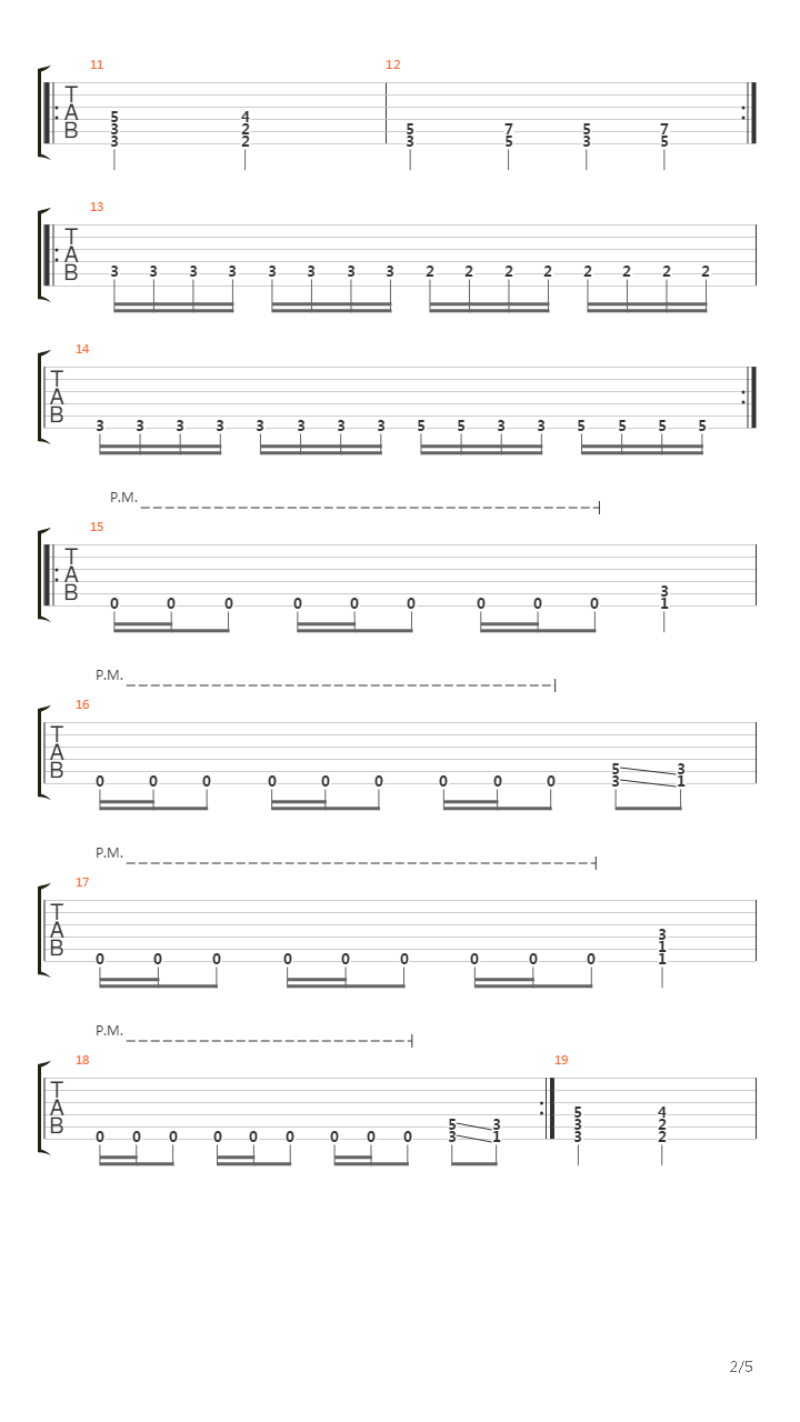 Centuries Of Lies吉他谱