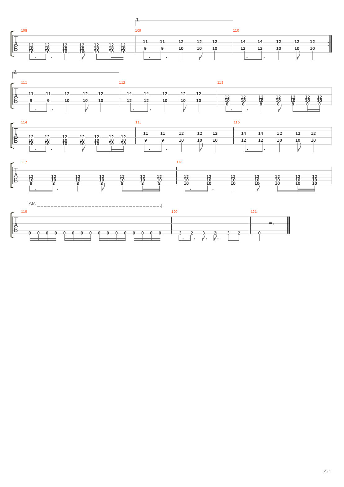 Seven吉他谱