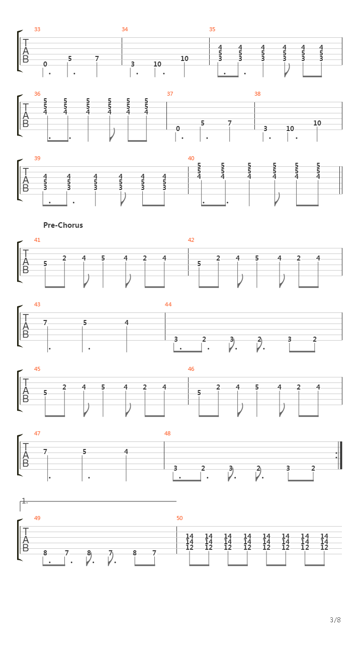 Seven吉他谱