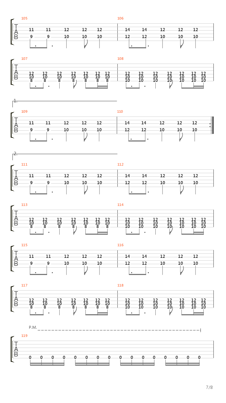 Seven吉他谱