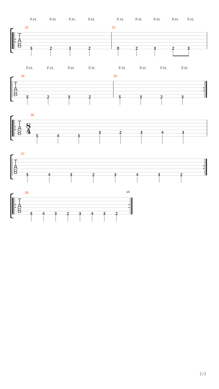 Distribution For Devourment吉他谱