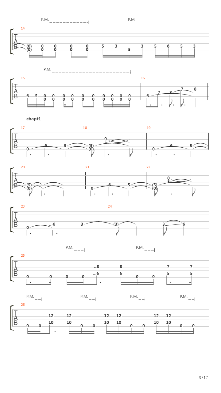 Pramiani吉他谱