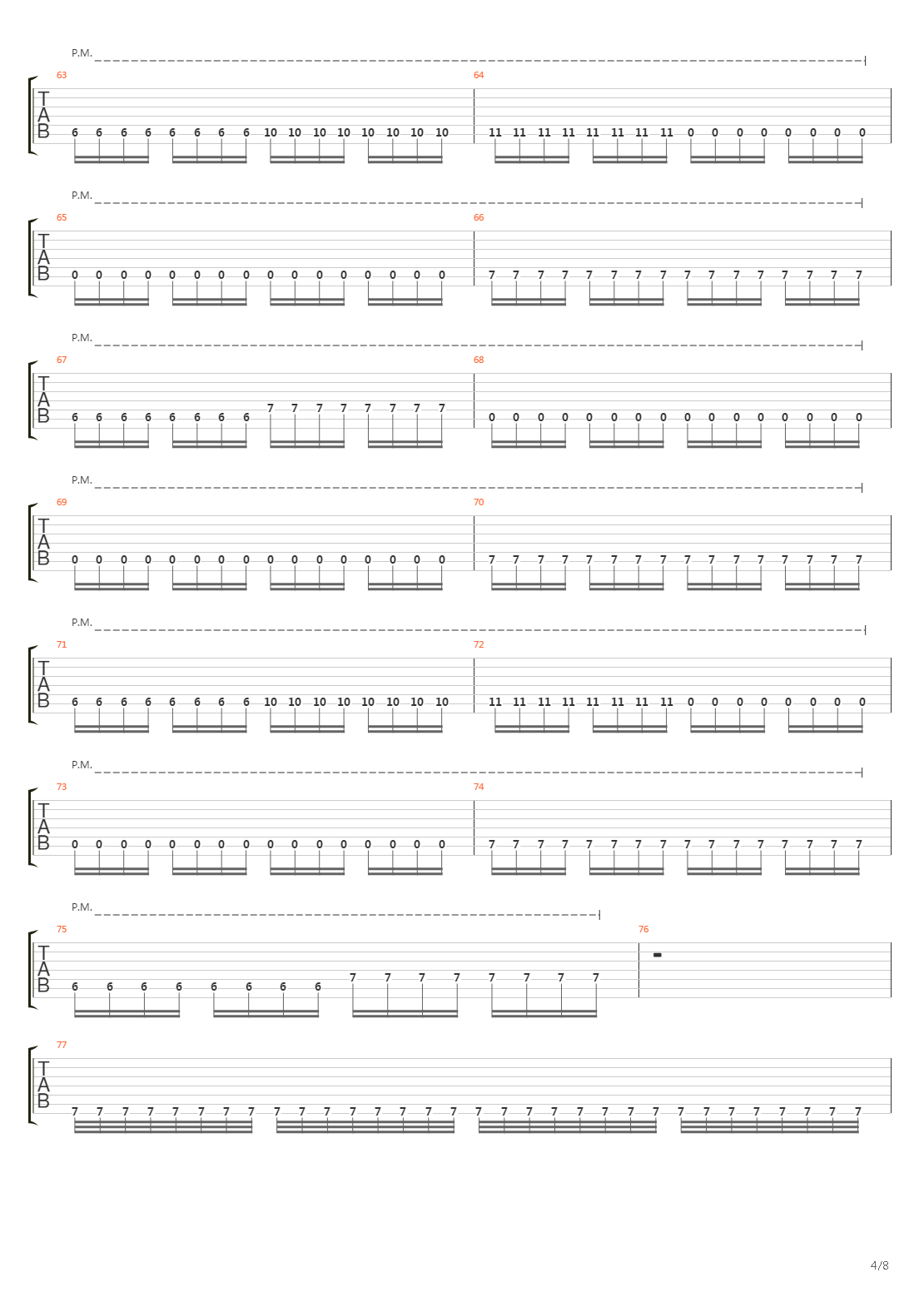 Perpetual Growth Machine吉他谱