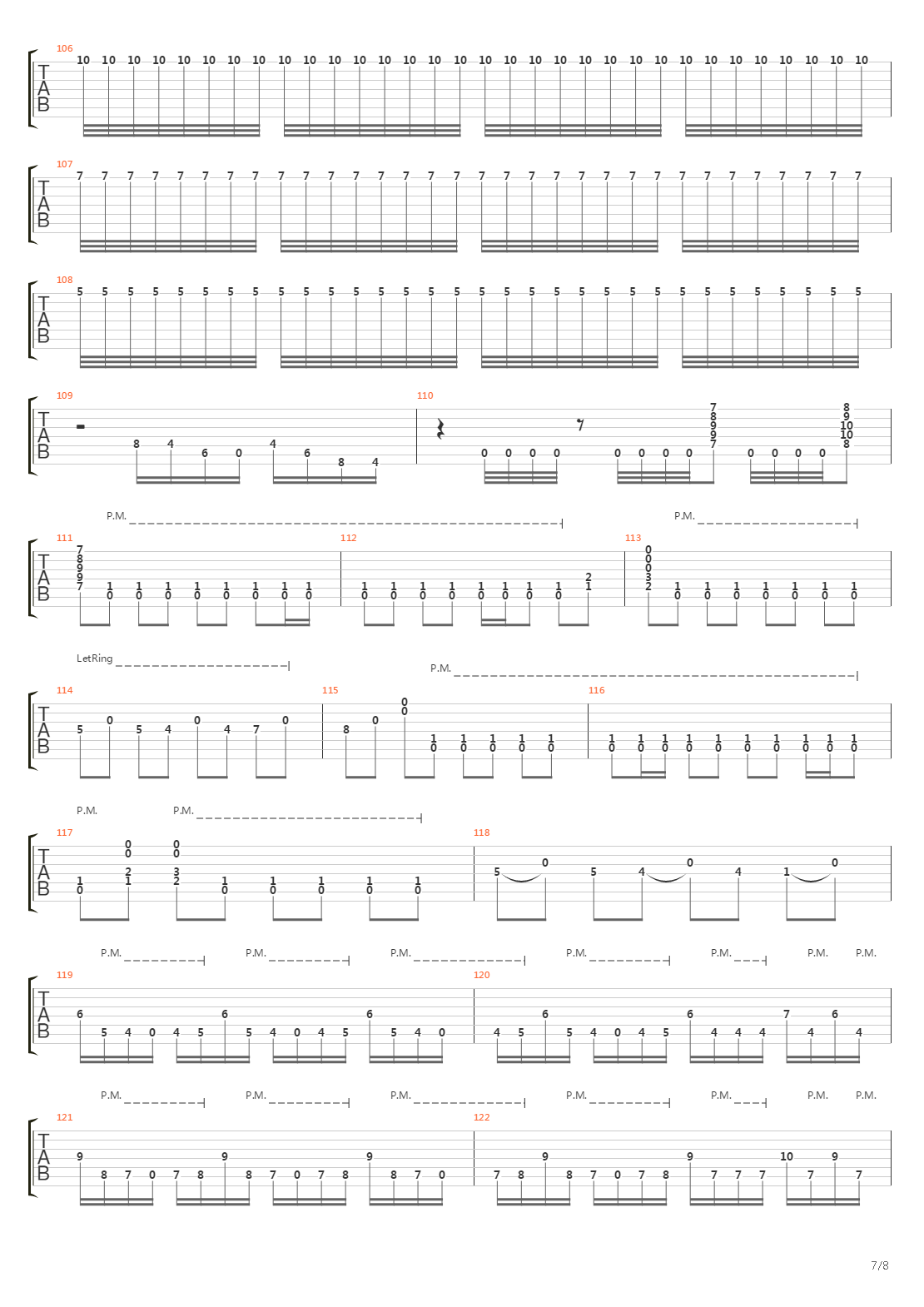 Perpetual Growth Machine吉他谱