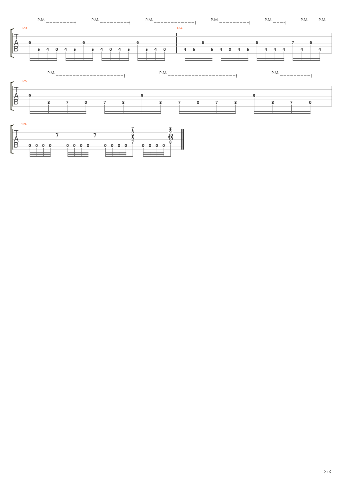 Perpetual Growth Machine吉他谱