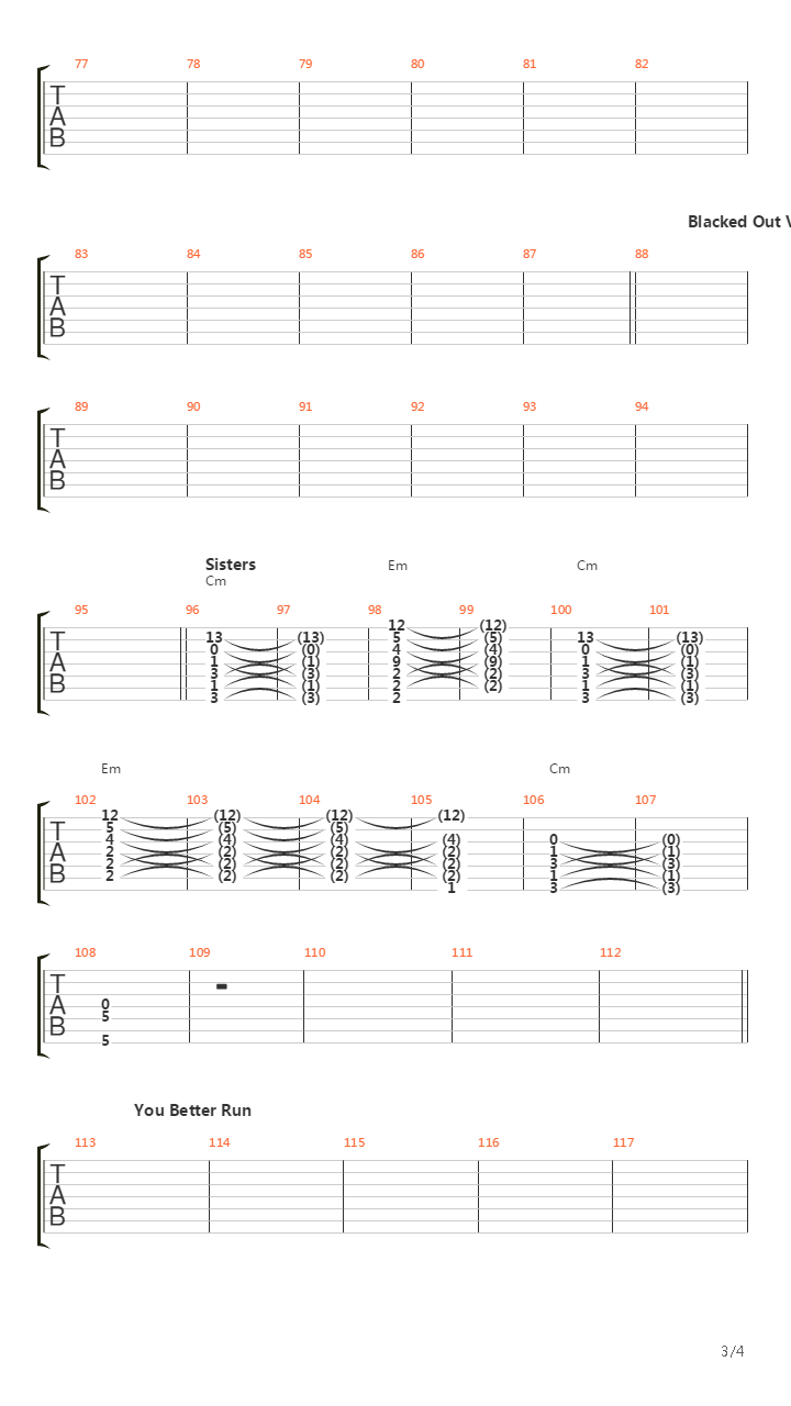 The Powers That Be吉他谱