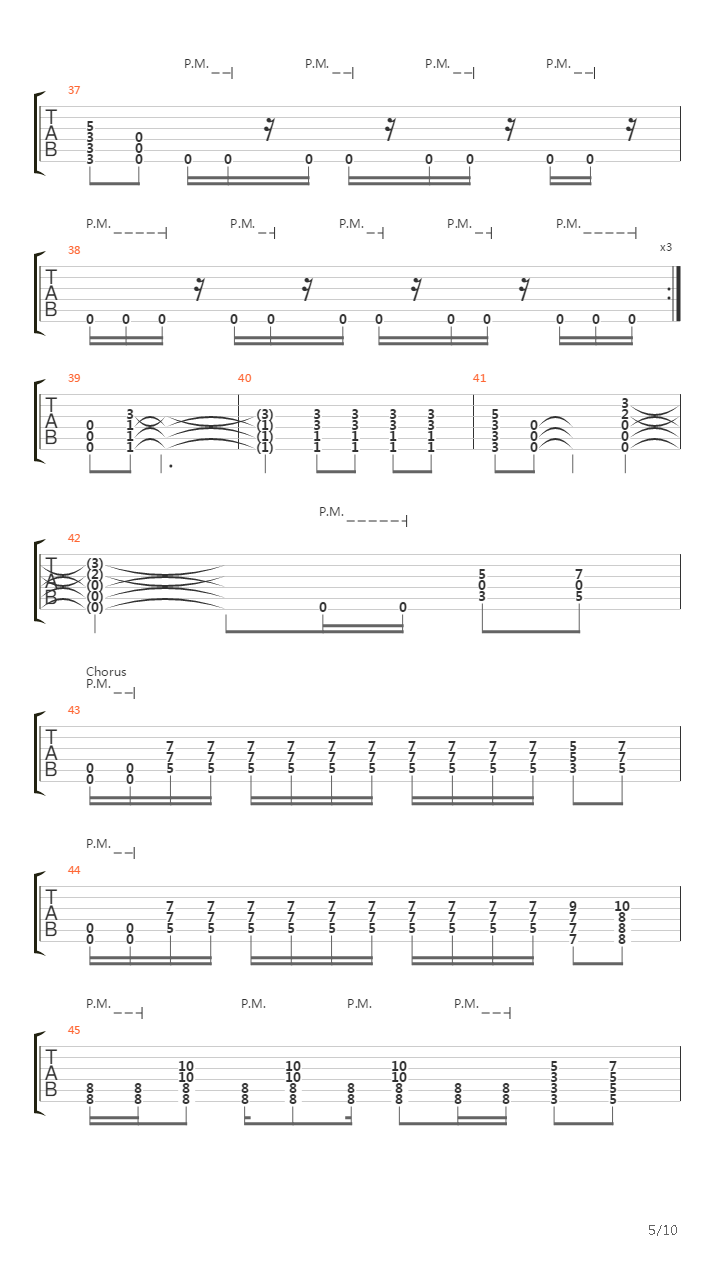 Black吉他谱