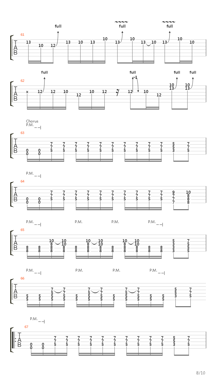 Black吉他谱