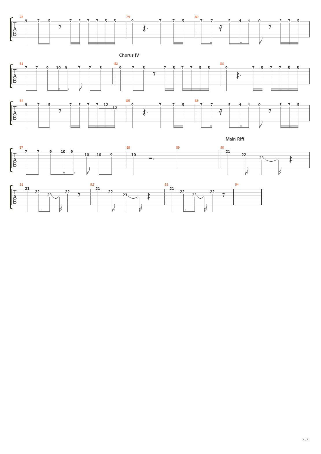 Sahara吉他谱