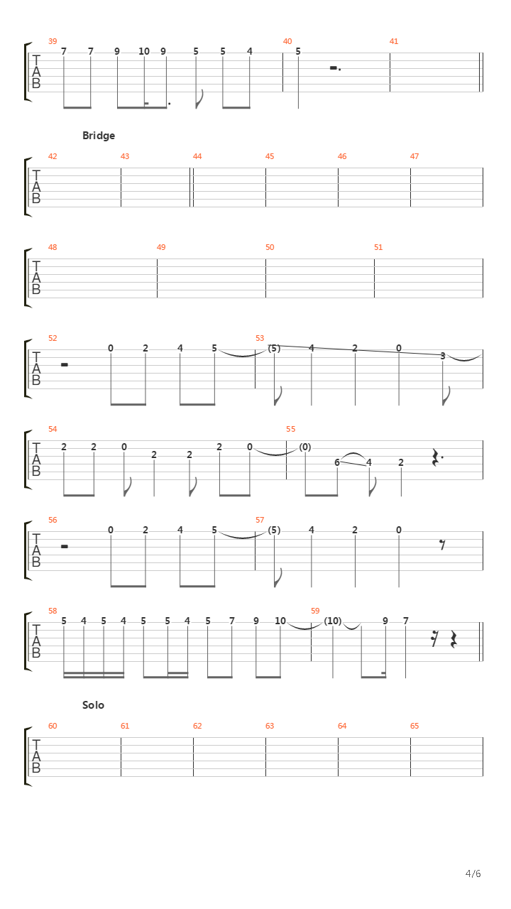 Sahara吉他谱