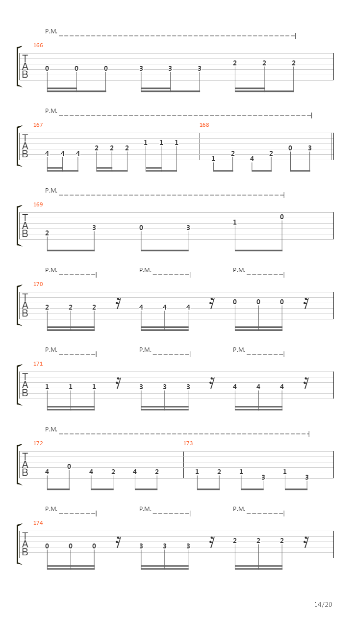 Cycles Of Suffering吉他谱