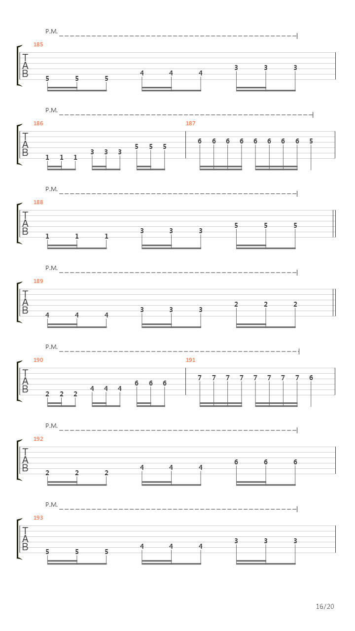 Cycles Of Suffering吉他谱