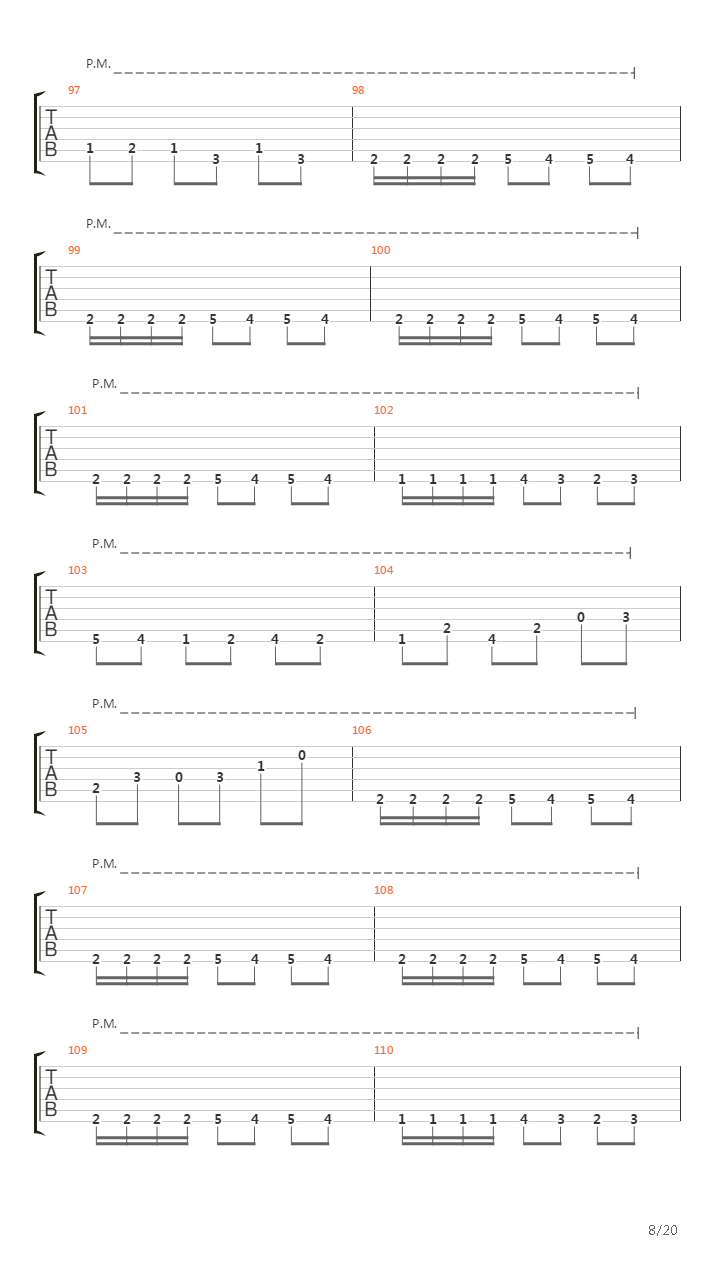 Cycles Of Suffering吉他谱