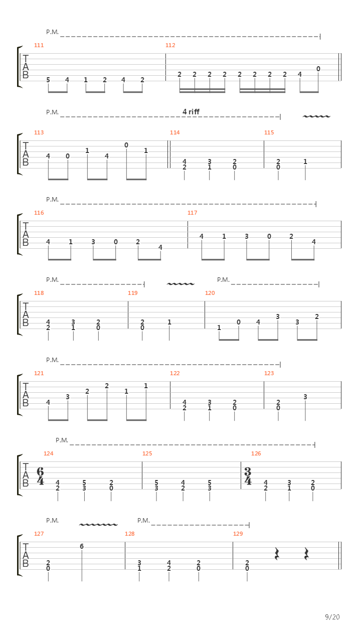 Cycles Of Suffering吉他谱