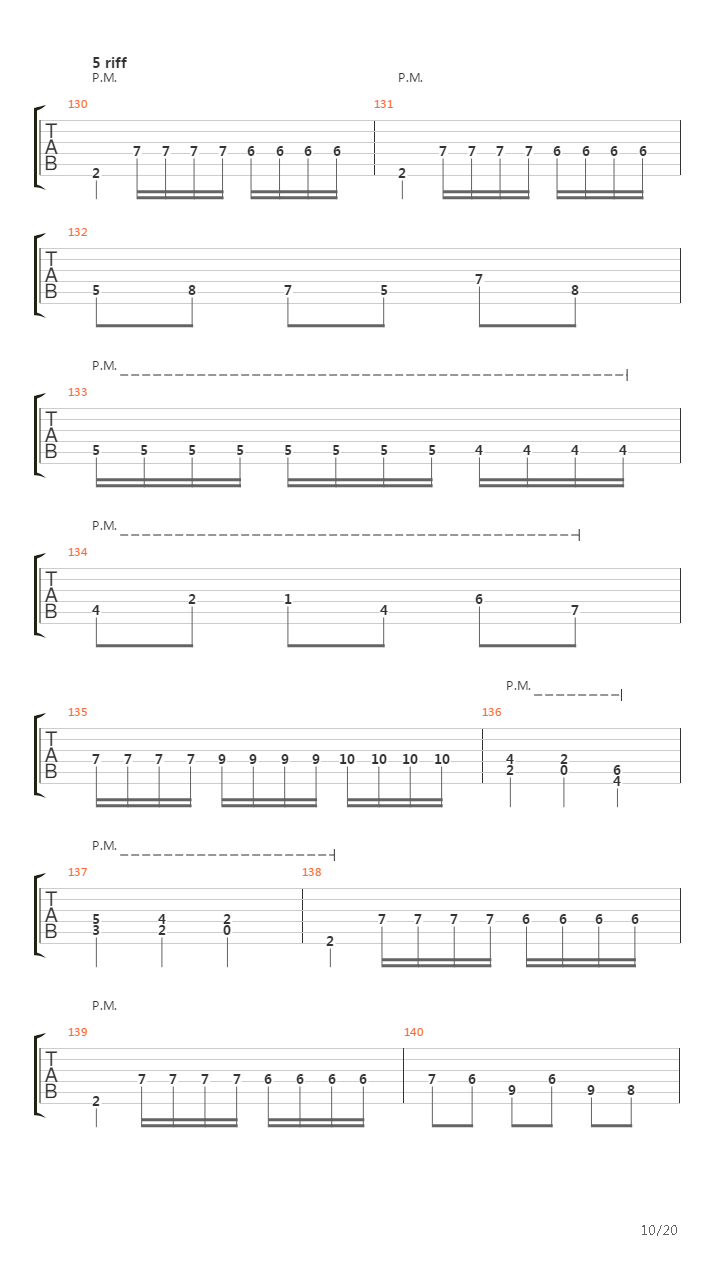 Cycles Of Suffering吉他谱