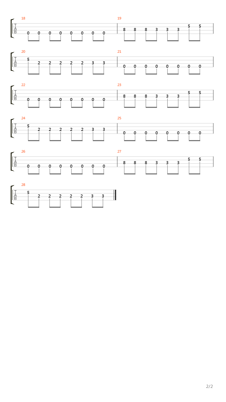 In Motion吉他谱