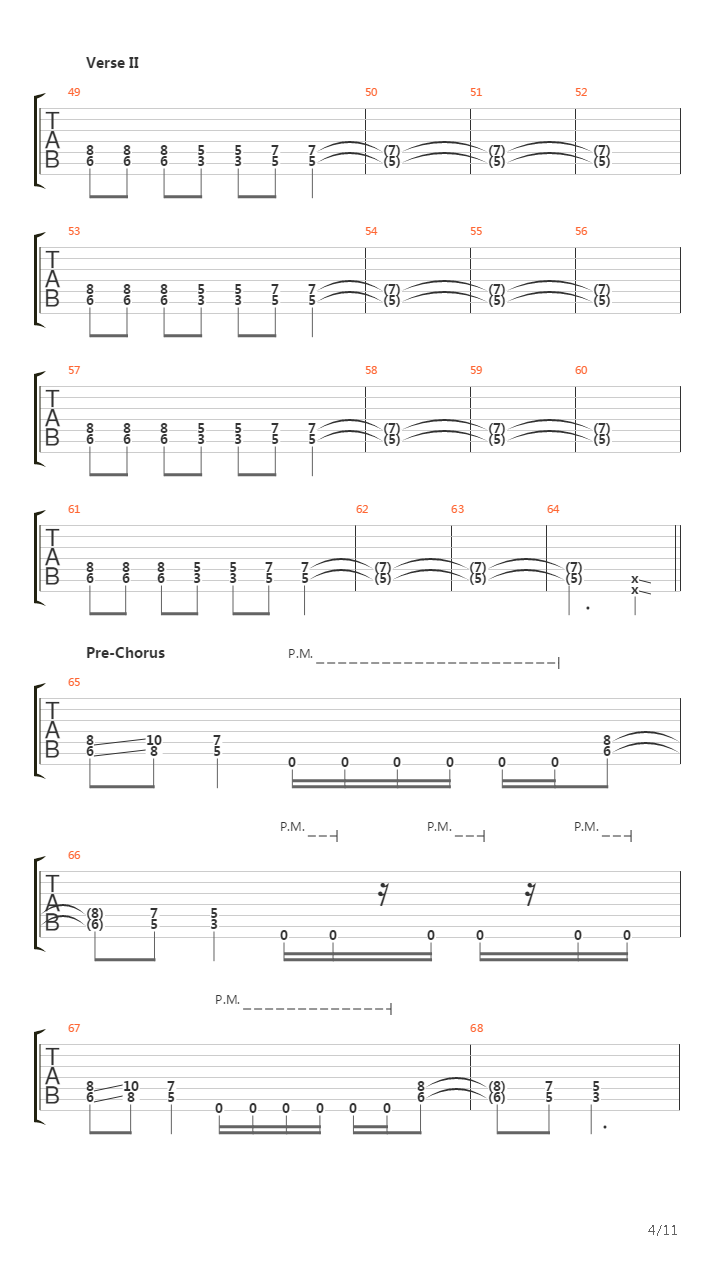 Beneath The Sun吉他谱