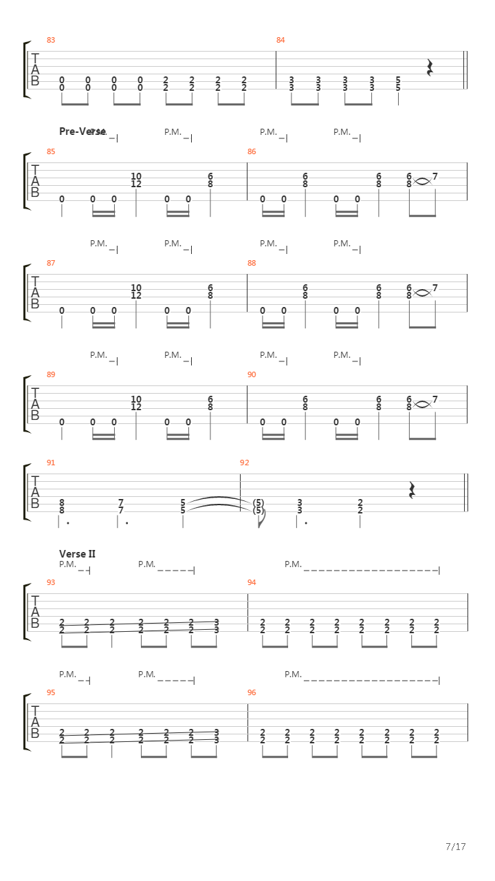 Breathe In The Flames吉他谱