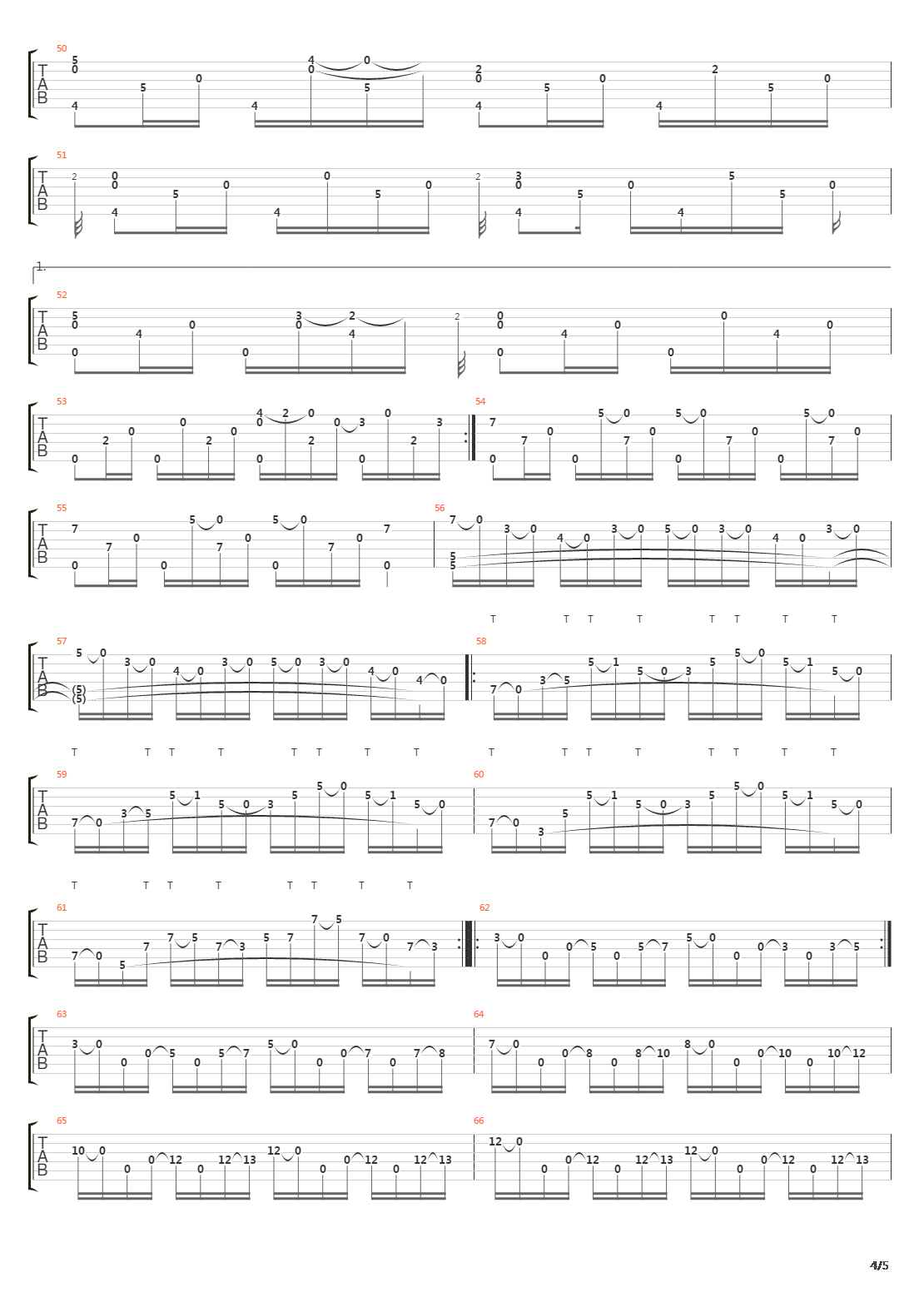 The Crank吉他谱