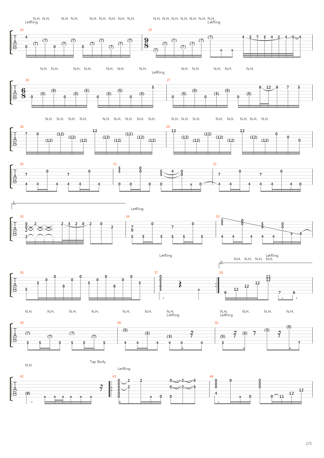 The Channel吉他谱