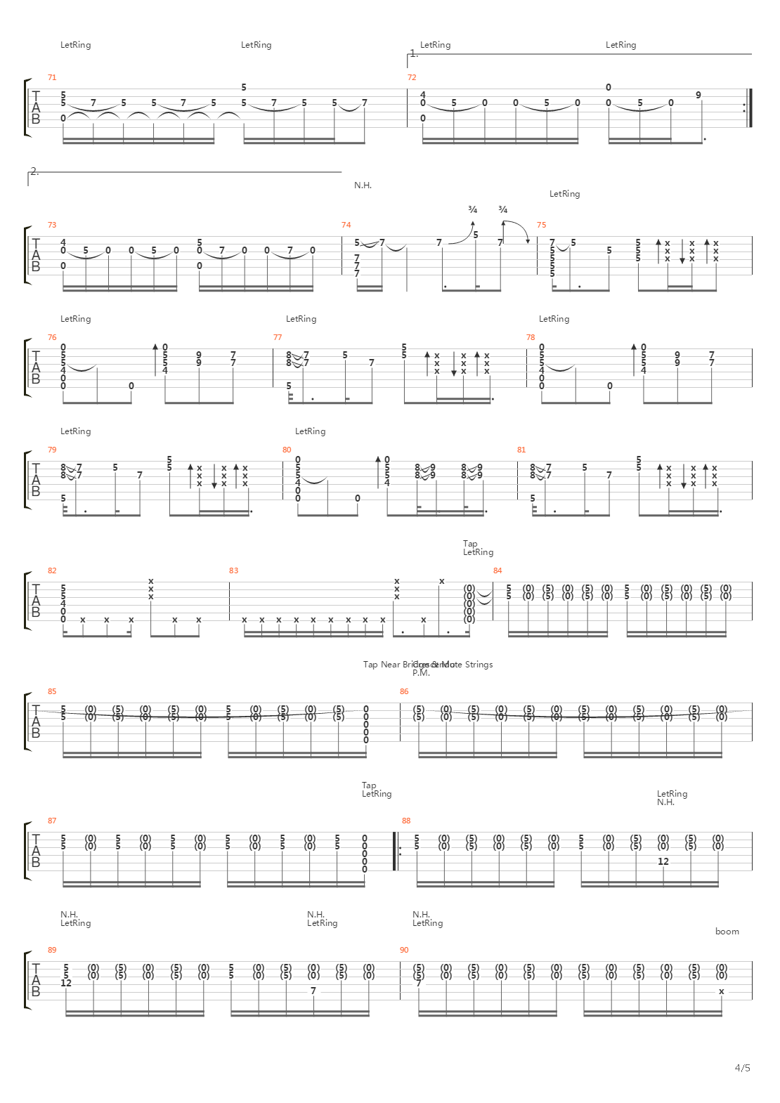 The Channel吉他谱