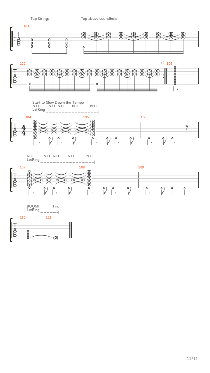 The Channel吉他谱