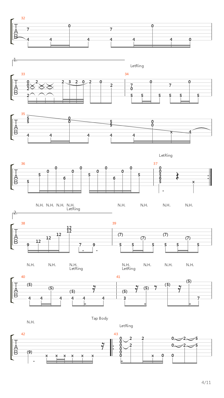 The Channel吉他谱